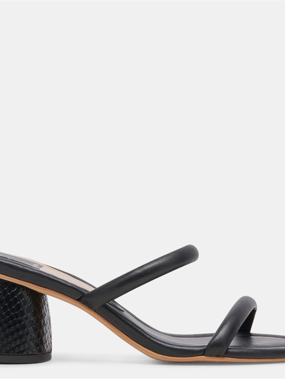 Dolce Vita Mandie Women’s Black Strappy Block Heel Sandal